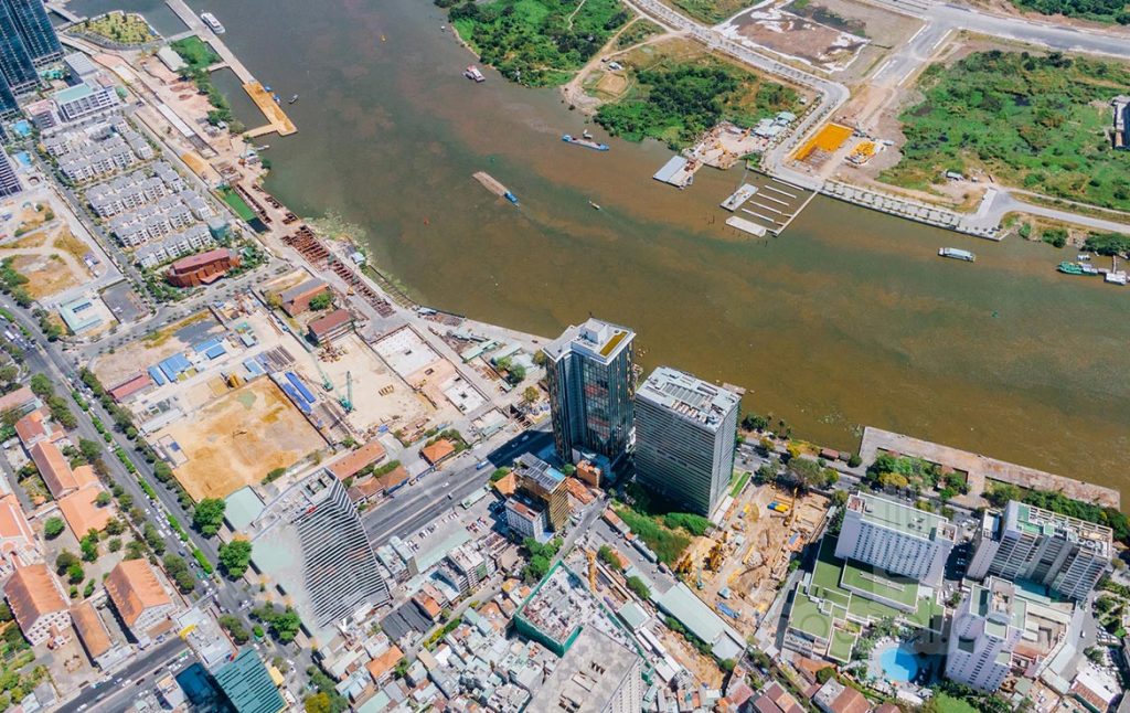 đô thị dọc hai bờ sông Sài Gòn
